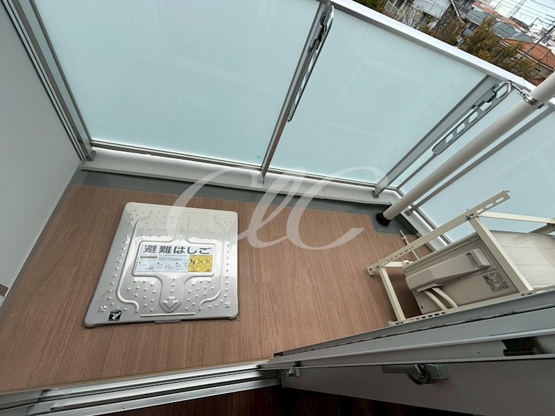 Villa Blanche ベランダ