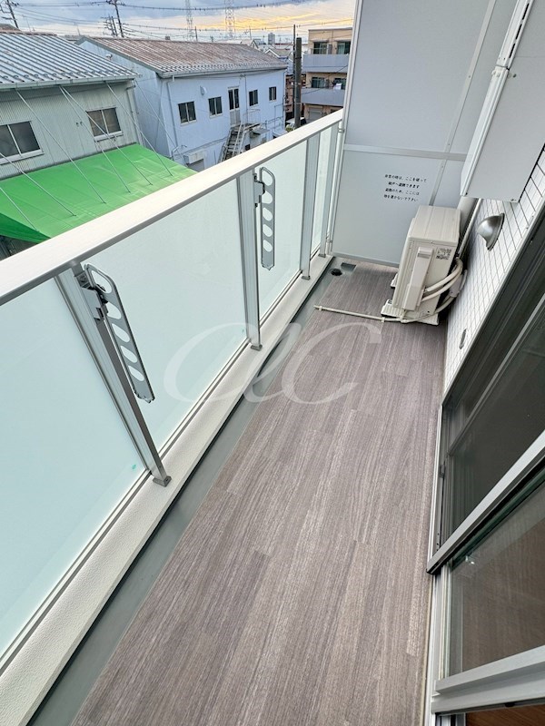 Villa Blanche ベランダ