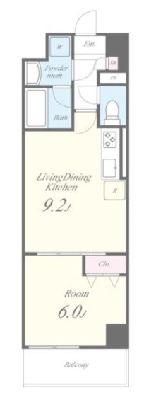 Villa Blanche 間取り