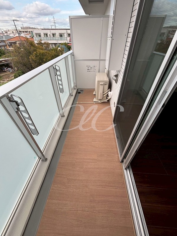 Villa Blanche ベランダ