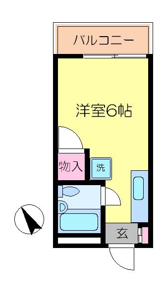 サニーハイム矢向 間取り