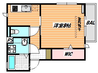 プラムブロッサム　サウス 間取り図