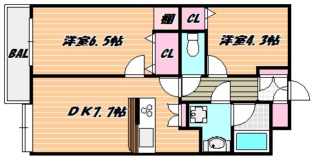 ハイツ浦安 間取り
