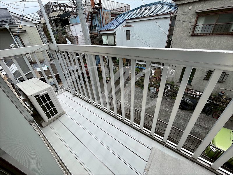 第二菱沼コーポ ベランダ
