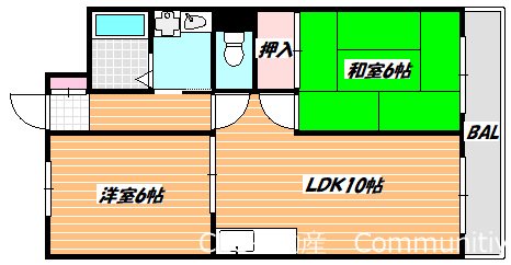 サンハイツ富士見 間取り