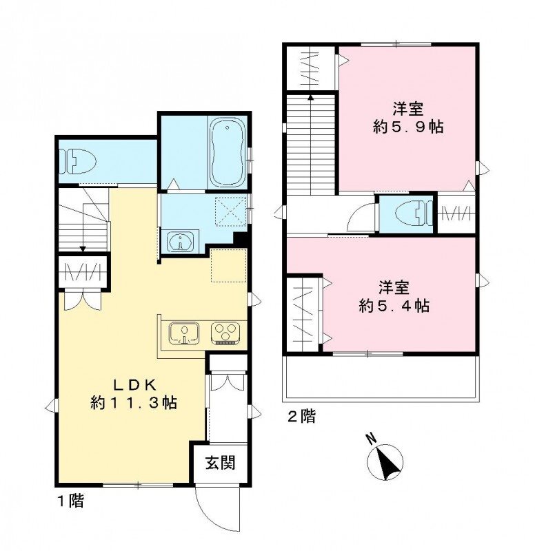 Clare（クラレ） 間取り図