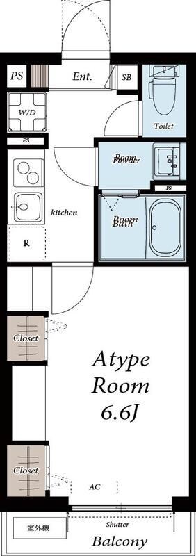 リブリ・井土ヶ谷 間取り
