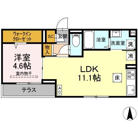 D Paina松見町 間取り