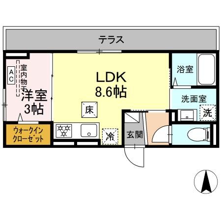 D Paina松見町 間取り