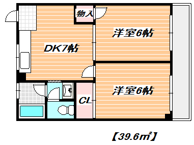 ヴィラージュ南行徳 間取り図