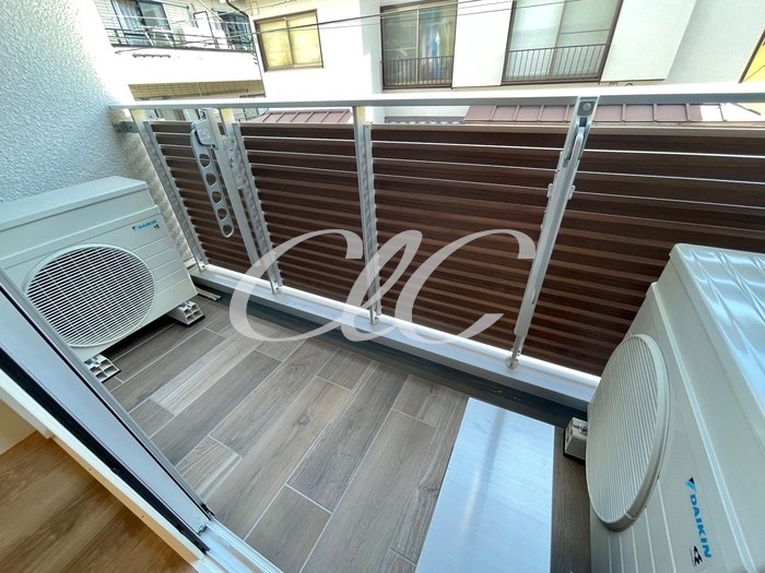 カスタリア旗の台 ベランダ