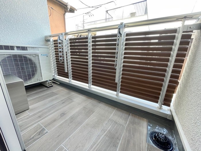 カスタリア旗の台 ベランダ