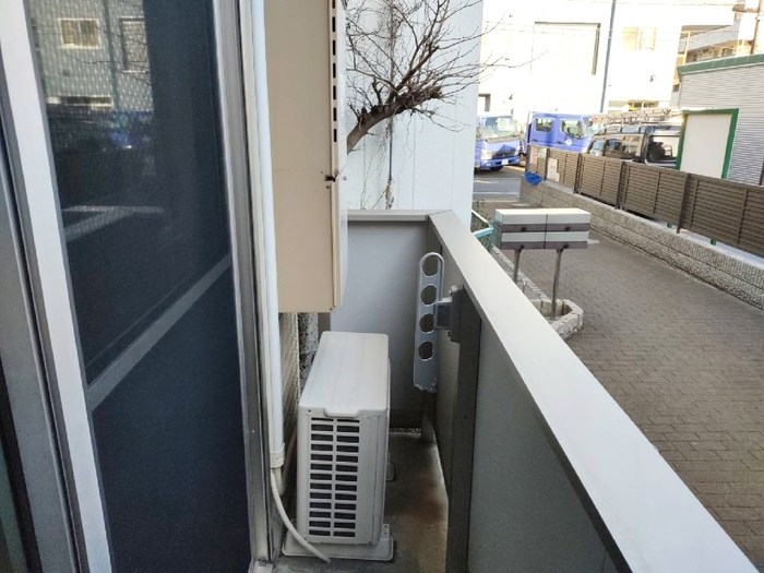 クローバーハイツ ベランダ