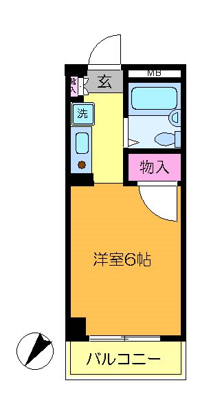 ヴェルドミール  間取り