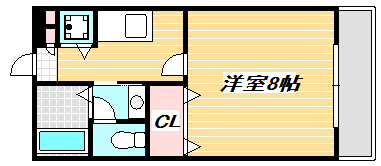 マンション風香 間取り図