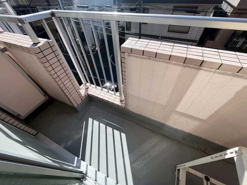 フラット渋谷第2マンション ベランダ