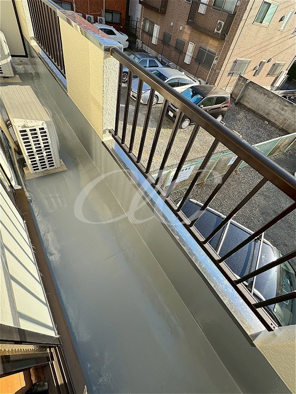 第三下河原ハイツ ベランダ