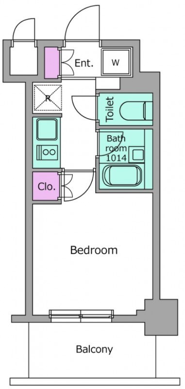 レジディア川崎 間取り