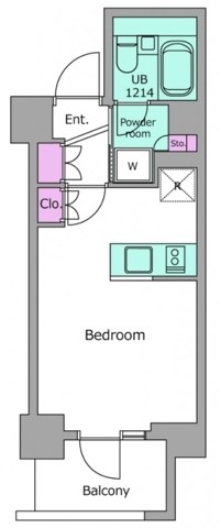 レジディア川崎 間取り