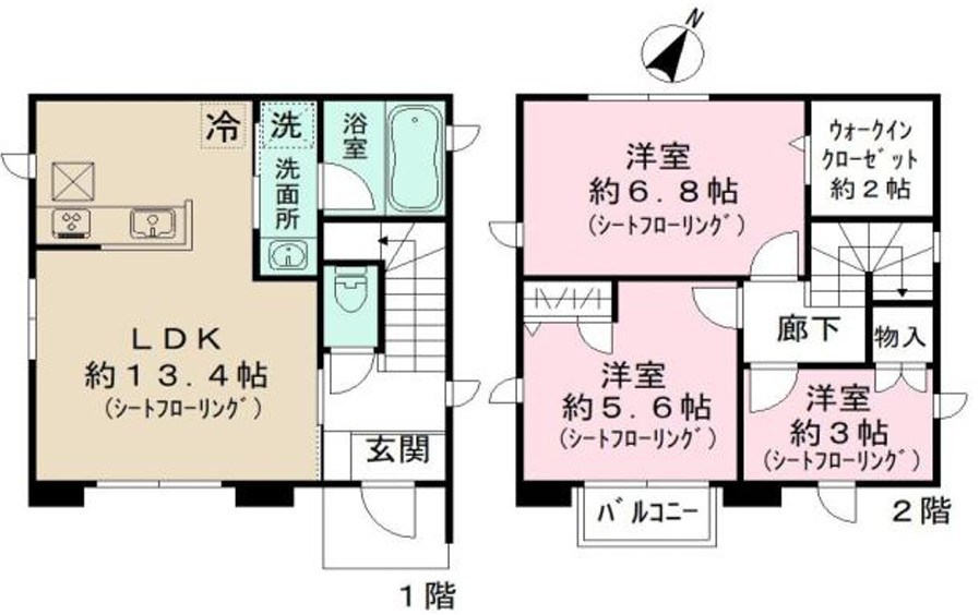 MS金沢区柳町316住宅 間取り