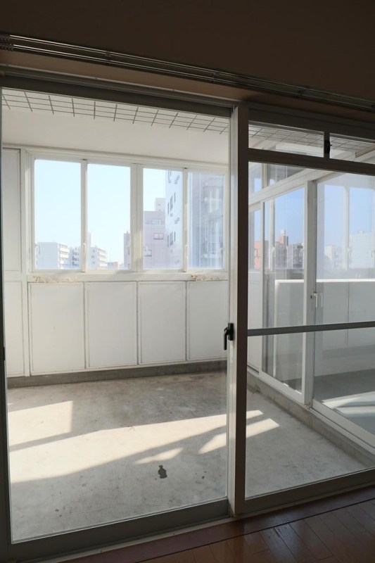 クレール　セントラル ベランダ