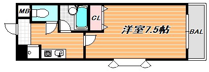 北栄エクセルマンション 間取り
