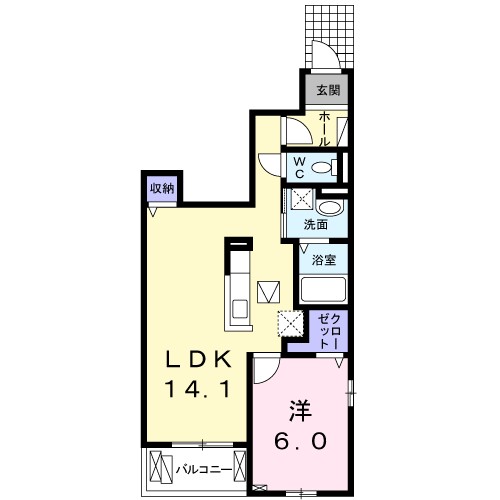 ヴィラ　コンテール 間取り