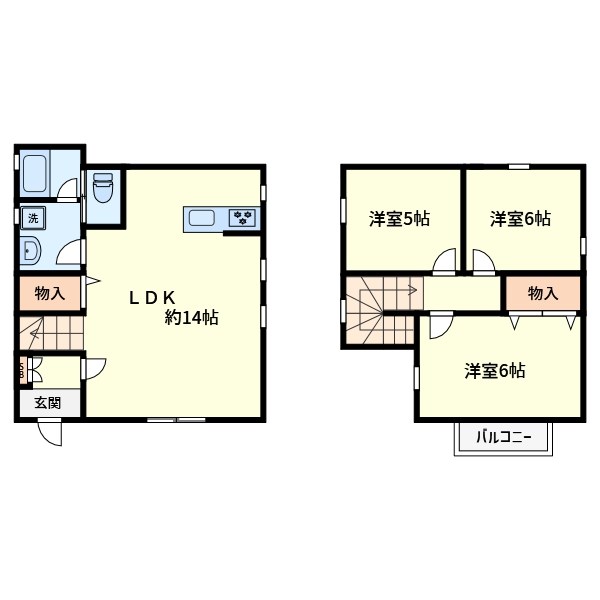 駒岡ユウタウン 間取り