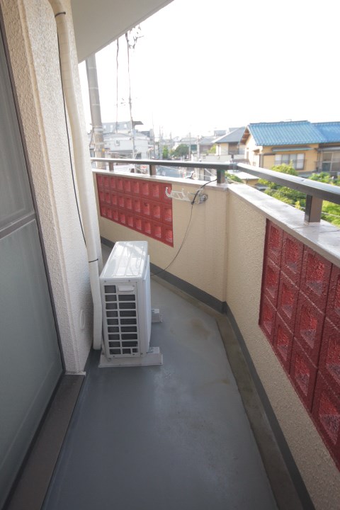 ヴィラコートⅡ ベランダ