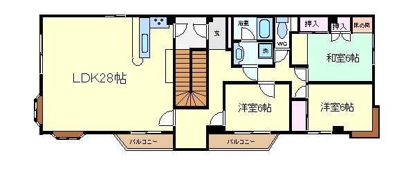 クレドール 間取り