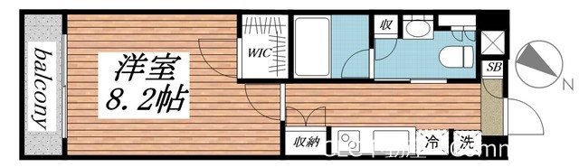エバーグリーン 間取り図
