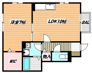 カーサ・ルーチェ 間取り図