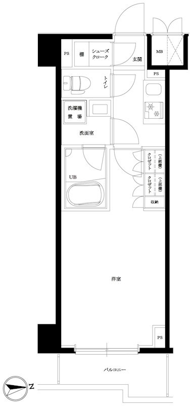 ルーブル川崎神明町 間取り