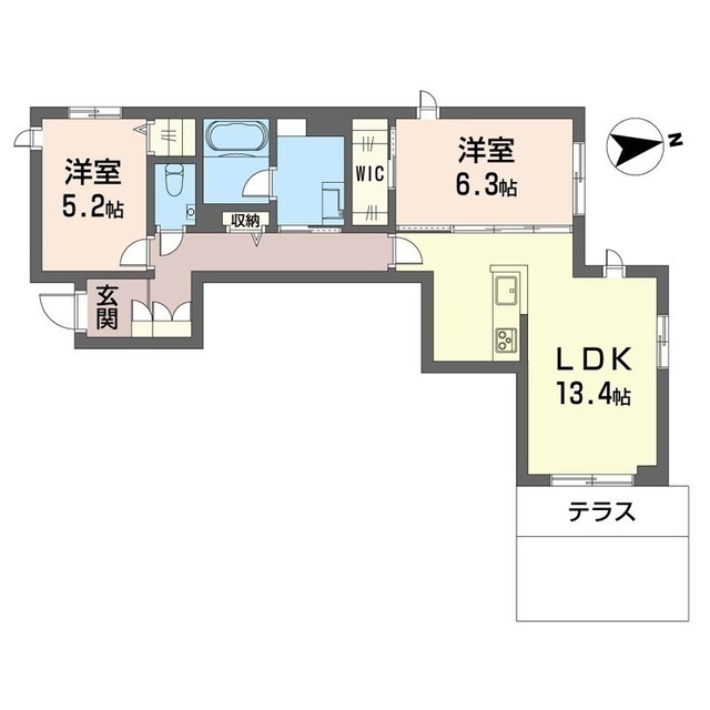リラフォート大瀬戸 間取り