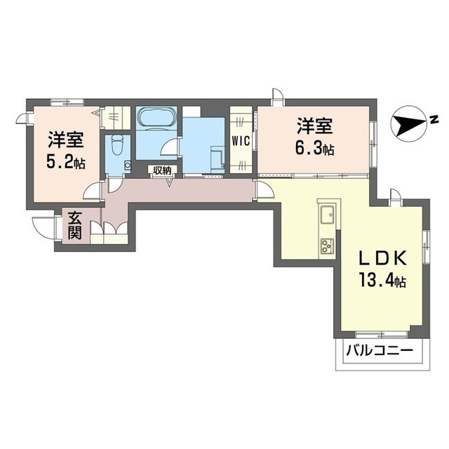 リラフォート大瀬戸 間取り