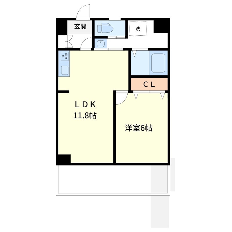 VIVACE東寺尾 間取り