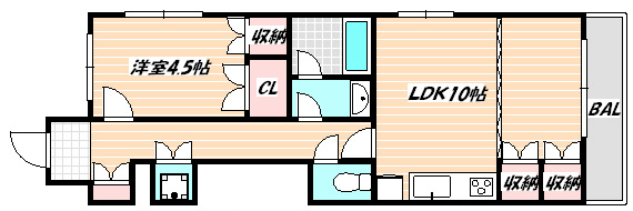 ＦＡＩＴＨ　ＴＯＷＥＲ1991 間取り図