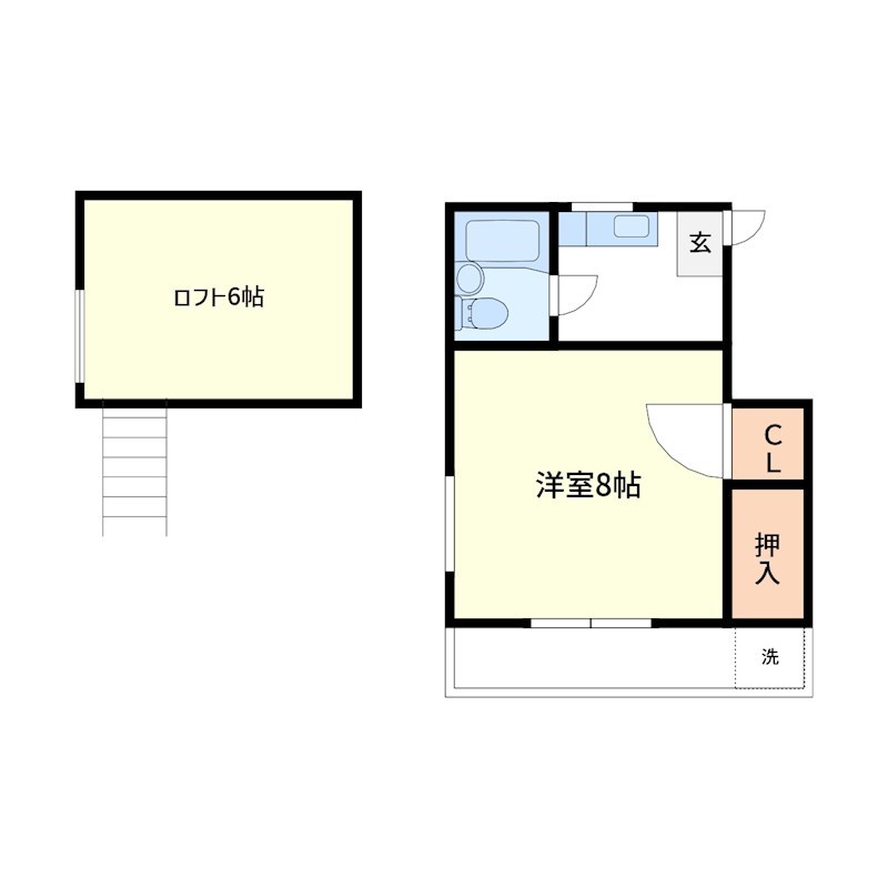 塚原コーポ 間取り