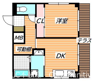 サンブライト塩焼  間取り