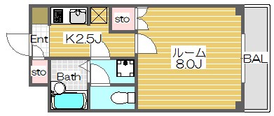 ガーデンハイツ  間取り図