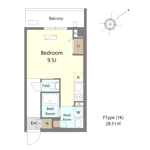 Alivis浦安 間取り