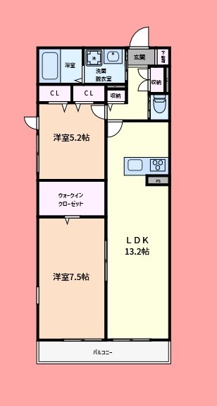 ＧＲＡＮＤＥＵＲ（グランドゥール） 間取り