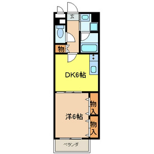 エクスクルーシヴダイゴ 間取り