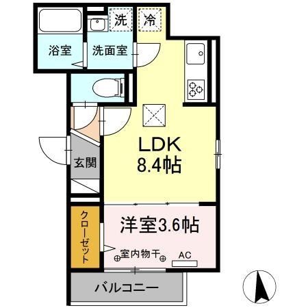 D-room小倉 間取り