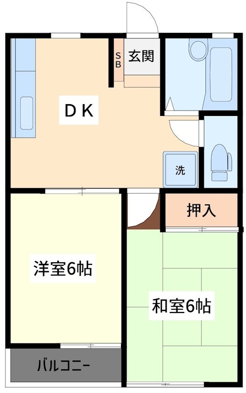 ドミール杉田 間取り