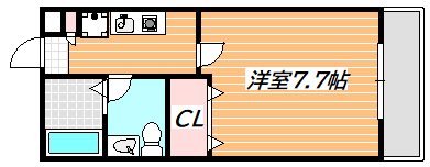 アルファ行徳 間取り図
