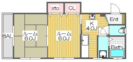 寿コーポ 間取り