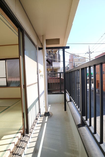 寿コーポ ベランダ