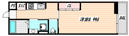 リブリ・ジョリーメゾン 間取り図