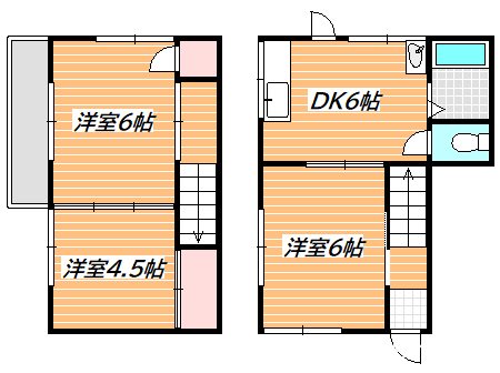 下新宿戸建 間取り